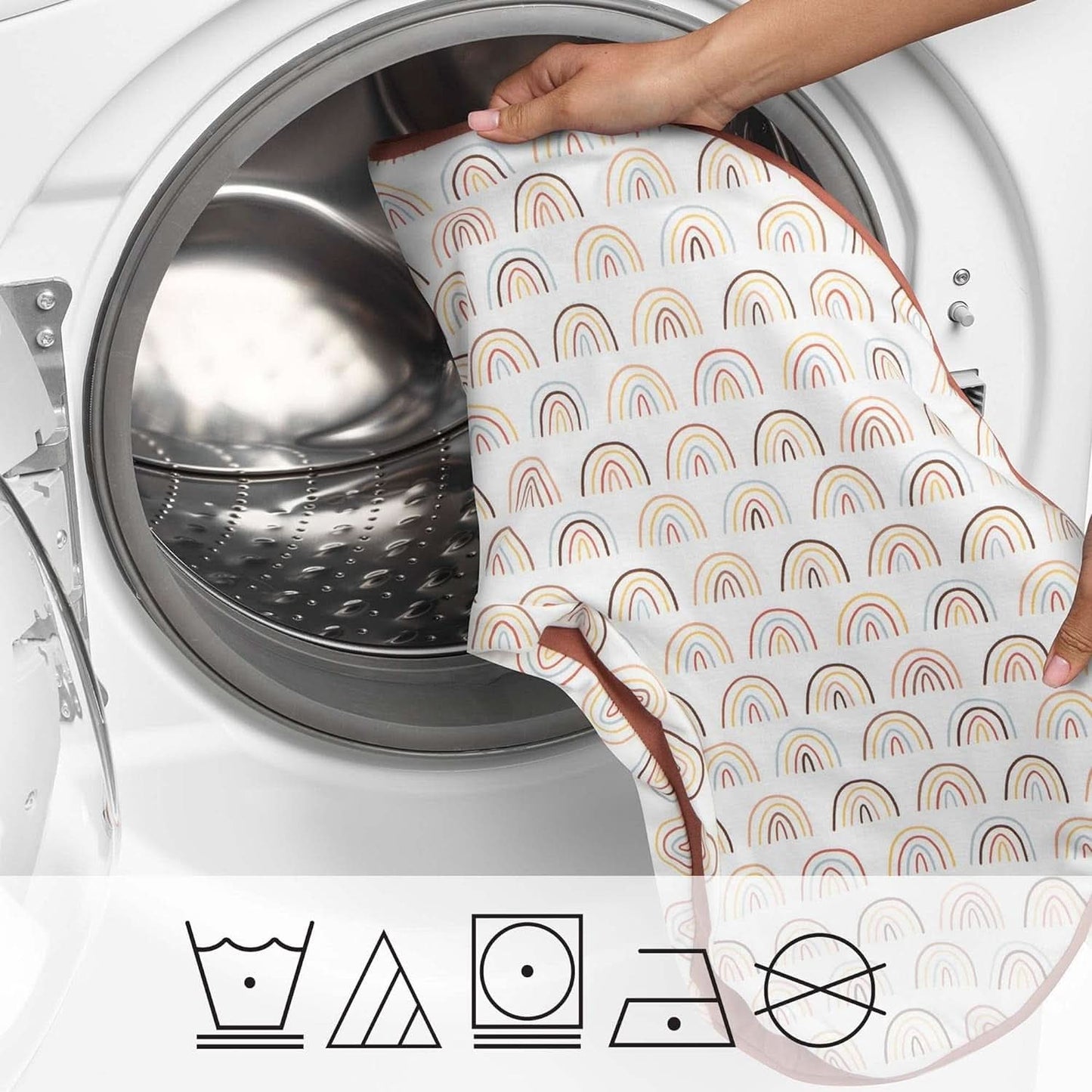 Borstvoedingskussenhoes - Biologische stof Voedings- en borstvoedingsaccessoires Bebe Naty Shop