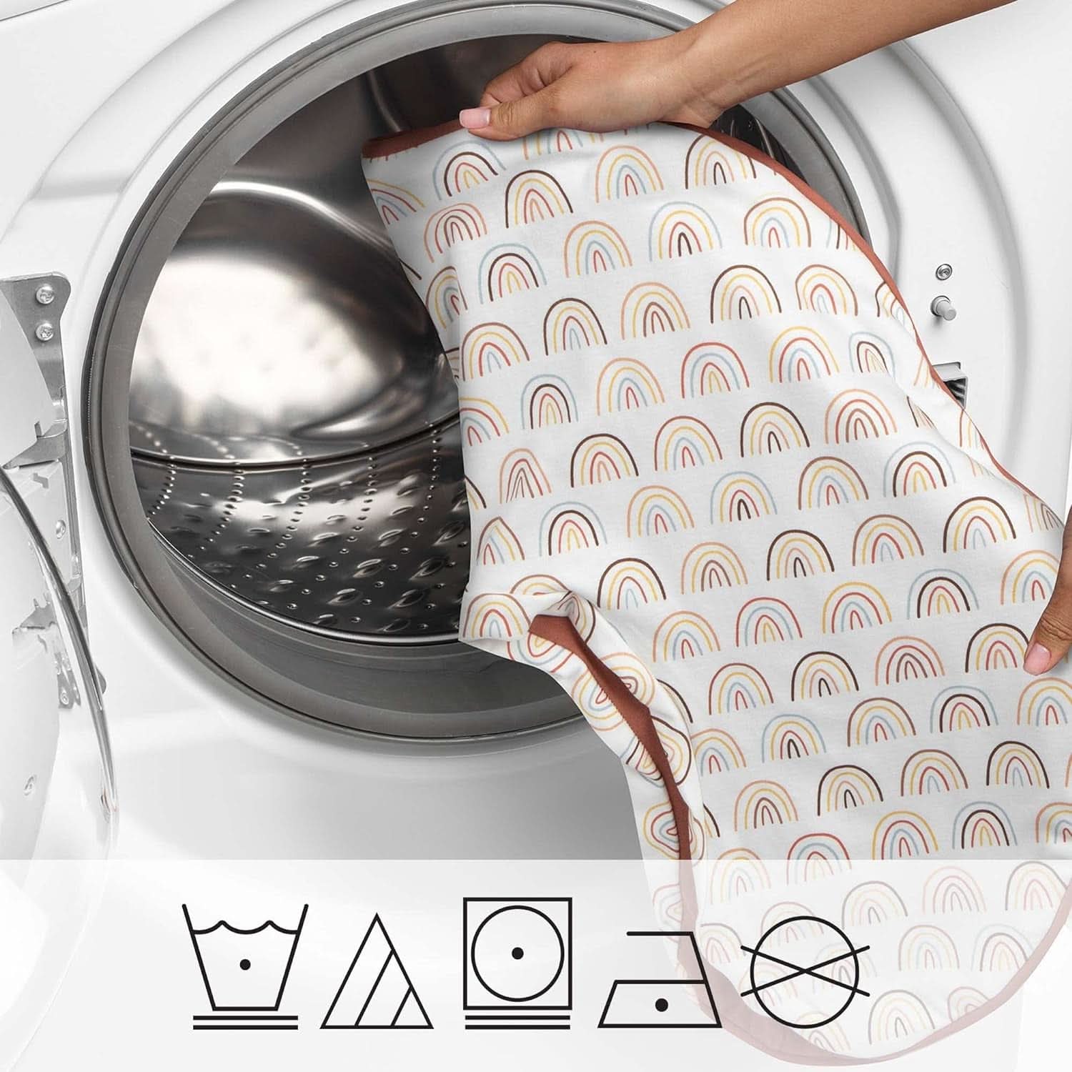 Borstvoedingskussenhoes - Biologische stof Voedings- en borstvoedingsaccessoires Bebe Naty Shop