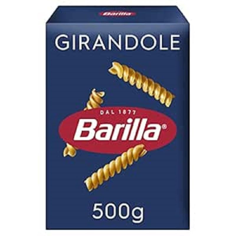 Pasta Barilla Classic Girandole nr. 34, gemaakt van hoge kwaliteit durumtarwe, altijd beetgaar (1 x 500 g)