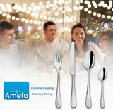 Amefa Sierra bestekset 6 personen | 24-delige roestvrijstalen 18/10 keuken Naty Shop