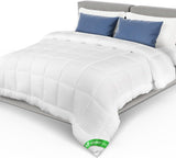 VOUNOT dekbed 155X200Cm, 4 seizoenen winterdekbedset van 2 500GSM, bestaande uit 2 aan elkaar geknoopte dekbedden Aanpasbaar dekbed voor zomer en winter, Oeko-Tex standaard dekbedden en dekbedden Naty Shop Light zomerdeken 220X240Cm