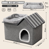 Dekens en meubels, Huisdieren, Grotten & Huizen, Katten, Kattenbedden, Katten - bedden, matrassen