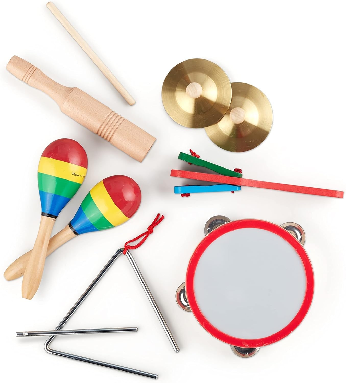 Melissa & Doug Een band in een doos | Educatief speelgoed | Muzikaal speelgoed voor kinderen | 3+ | Cadeau voor jongens of meisjes Naty Shop Babyspeelgoed