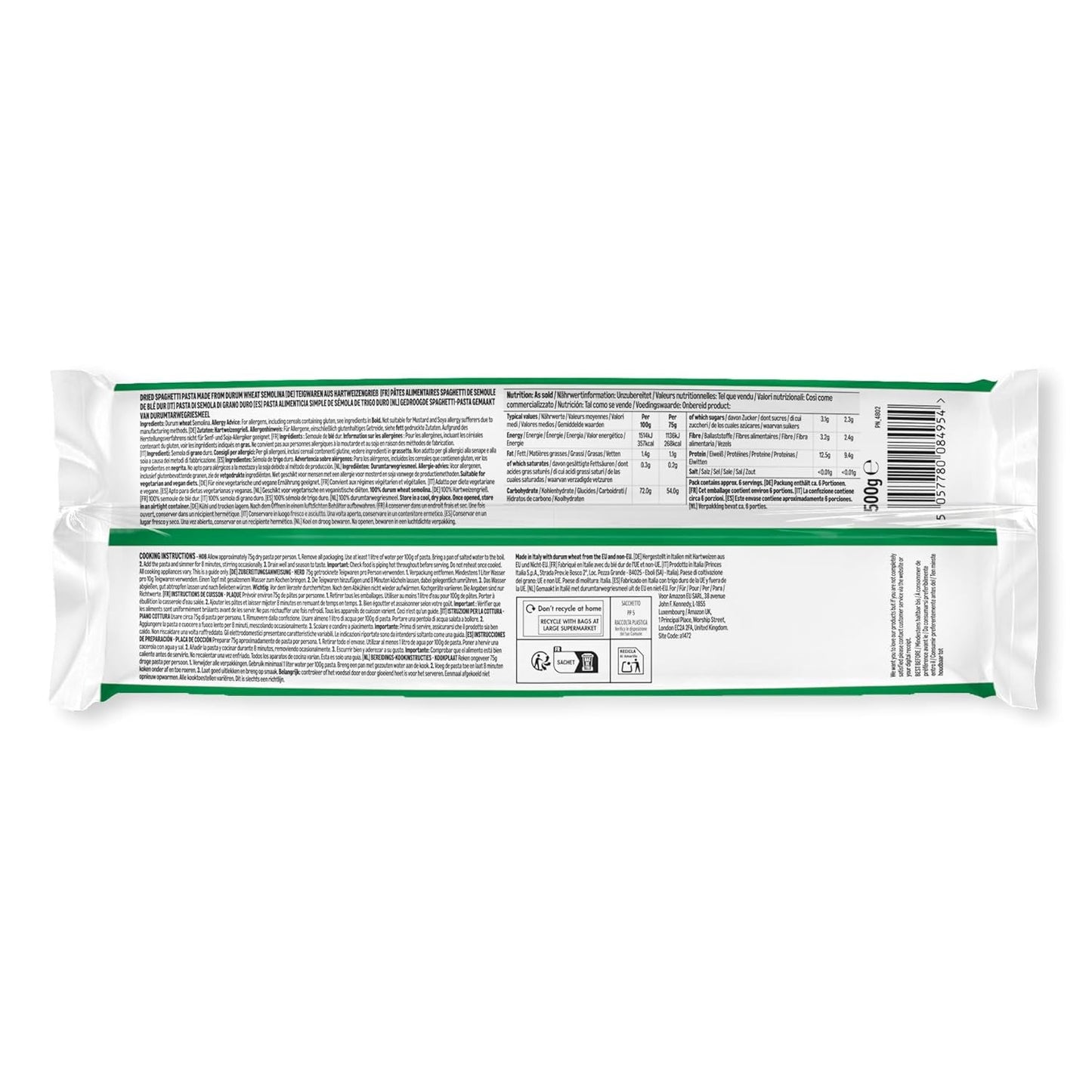Spaghetti van Amazon, 500 g