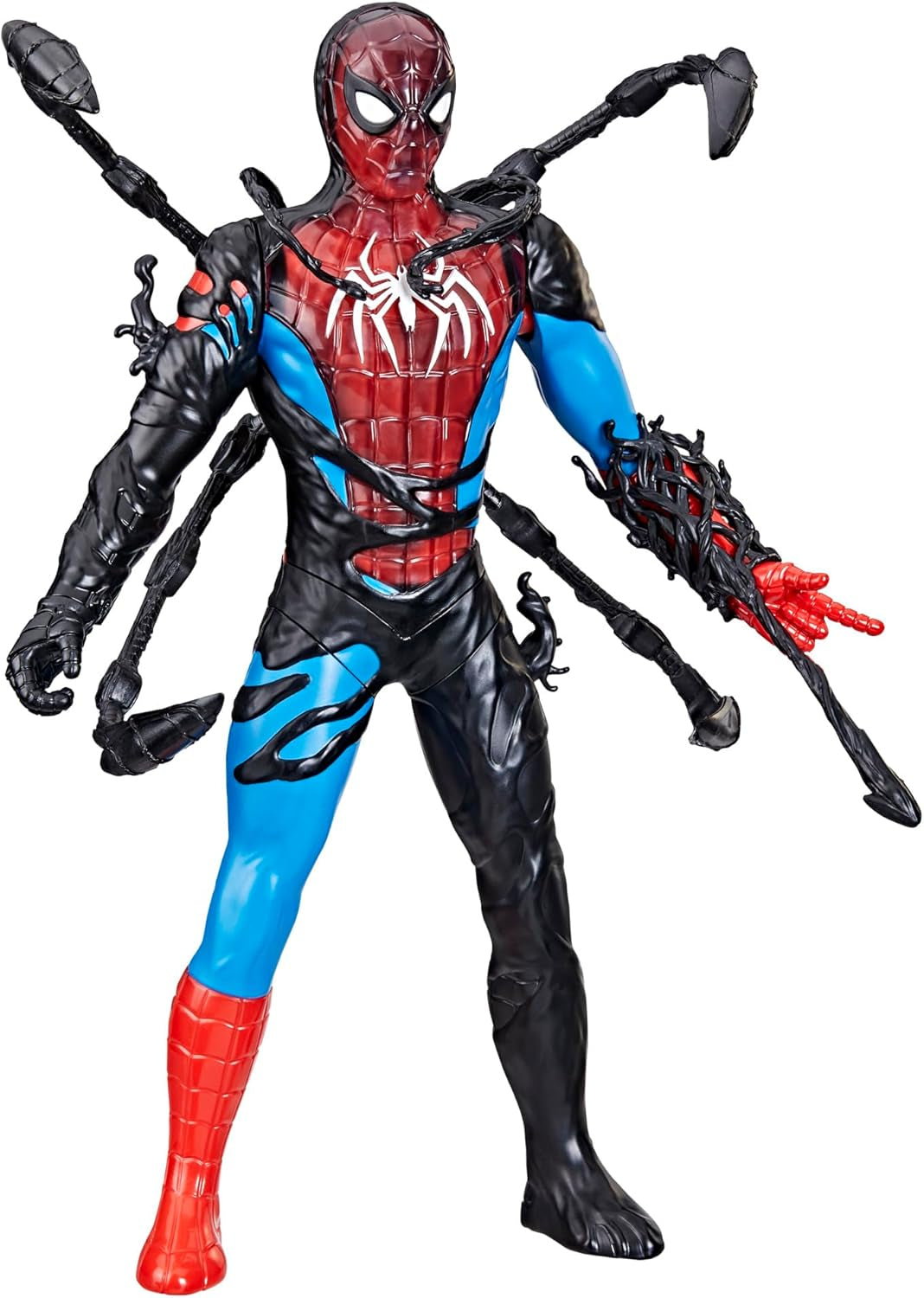 Marvel Spider-Man Venomversus Spider-Man Color Changer-actiefiguur met accessoire Actiefiguren Naty Shop Standaardtitel