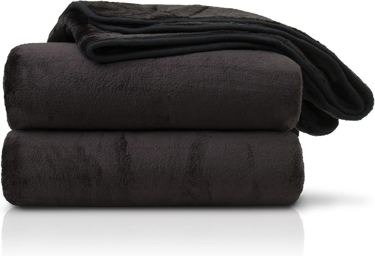 Amago - Comfortabele deken, kasjmierlook, 180 X 220 cm - Zwarte bedden en dekens Besuche den Gözze-Store Standaard titel
