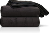 Amago - Comfortabele deken, kasjmierlook, 180 X 220 cm - Zwarte bedden en dekens Besuche den Gözze-Store Standaard titel