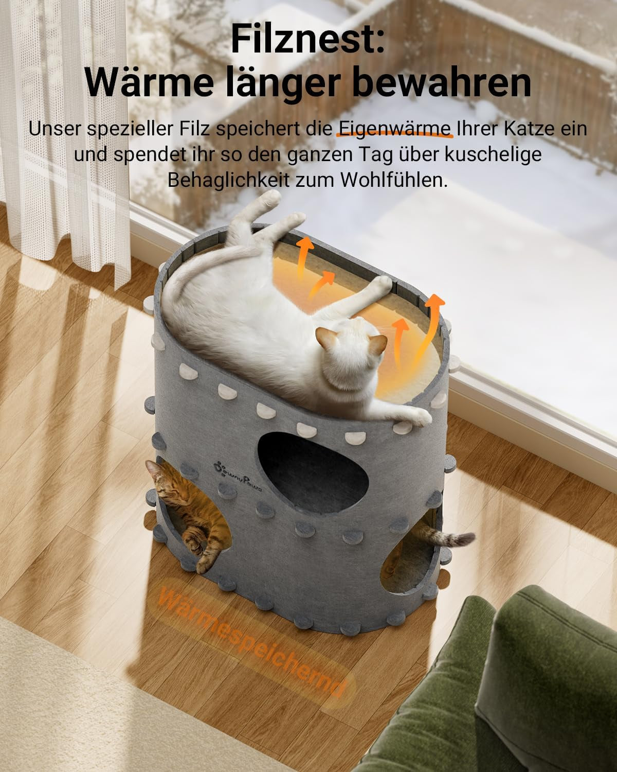 Dekens en meubels, Huisdieren, Grotten en huizen, Katten, Kattenbedden, Katten - Bedden, Matrassen