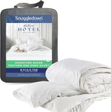 Snuggledown Freshwash Allergie Trooster, 13,5 Tog Winter Warm, Katoen, Wit, Eenpersoonsbed Naty Shop Dekbedden Kingsize 13,5 Tog, Het hele jaar