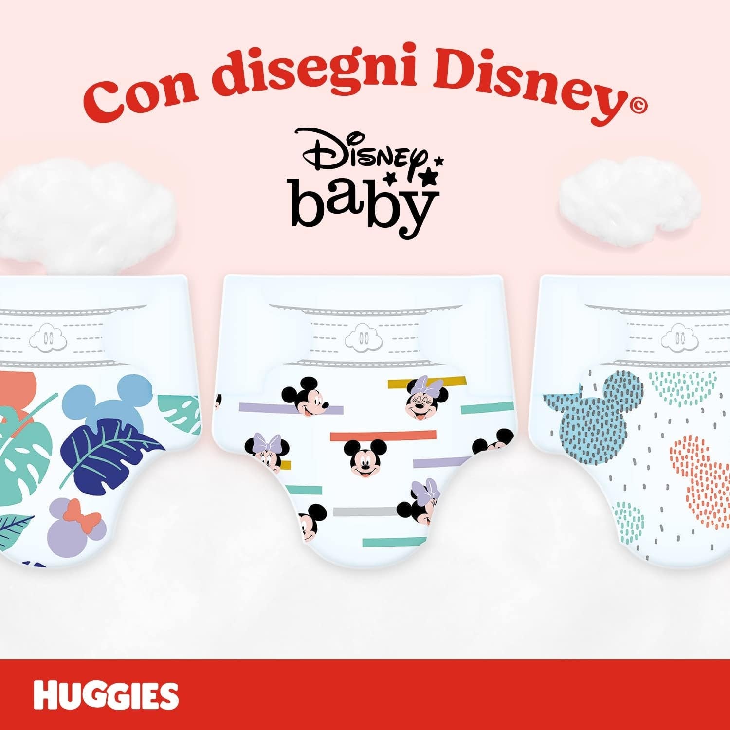 Huggies Ultra Comfort-luiers, maat 4 (7-18 kg), Disney Design, voordeelverpakking, 150 stuks