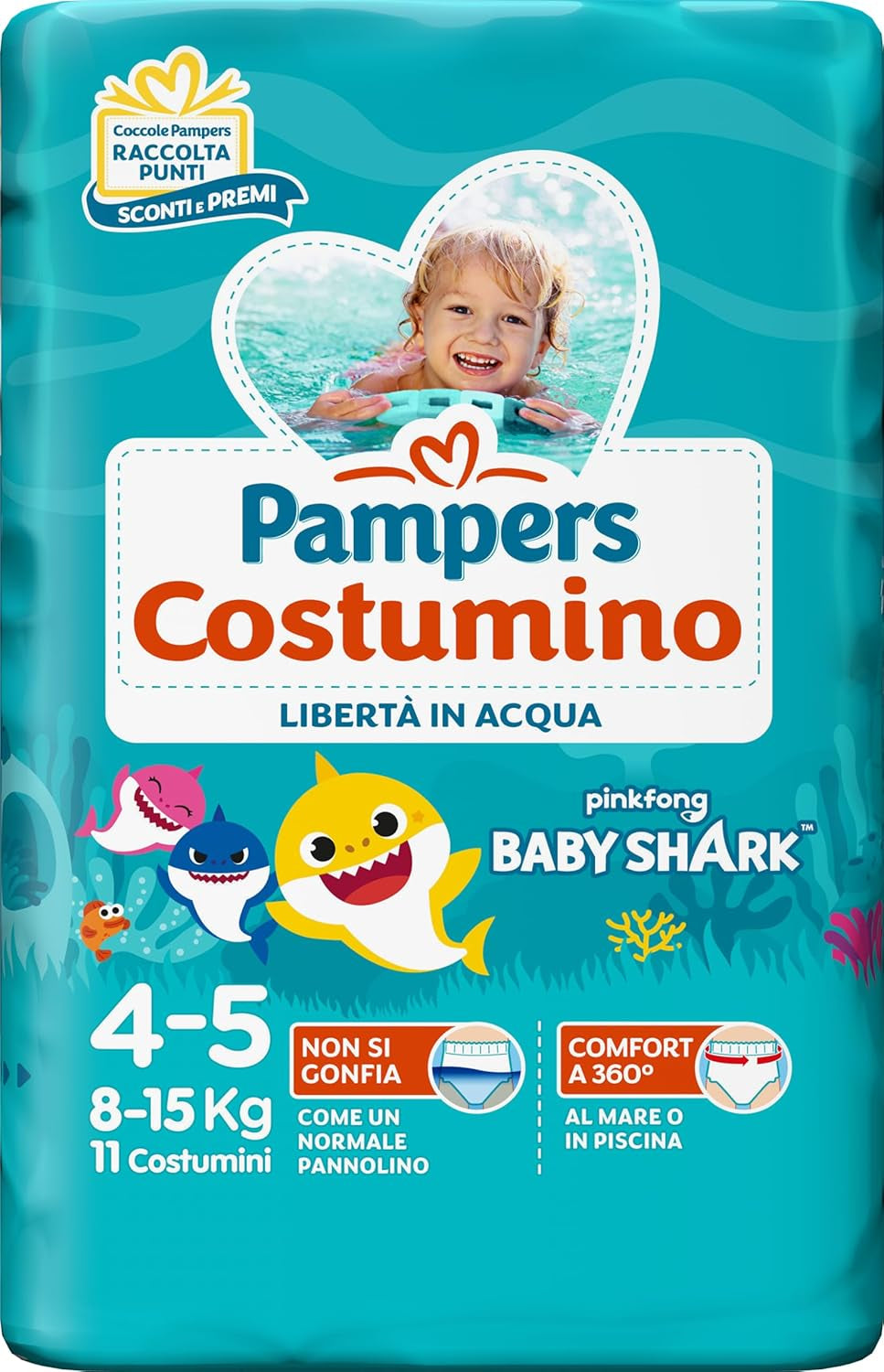 Pampers the Custom, 22 luiers, maat 4, 8-15 kg