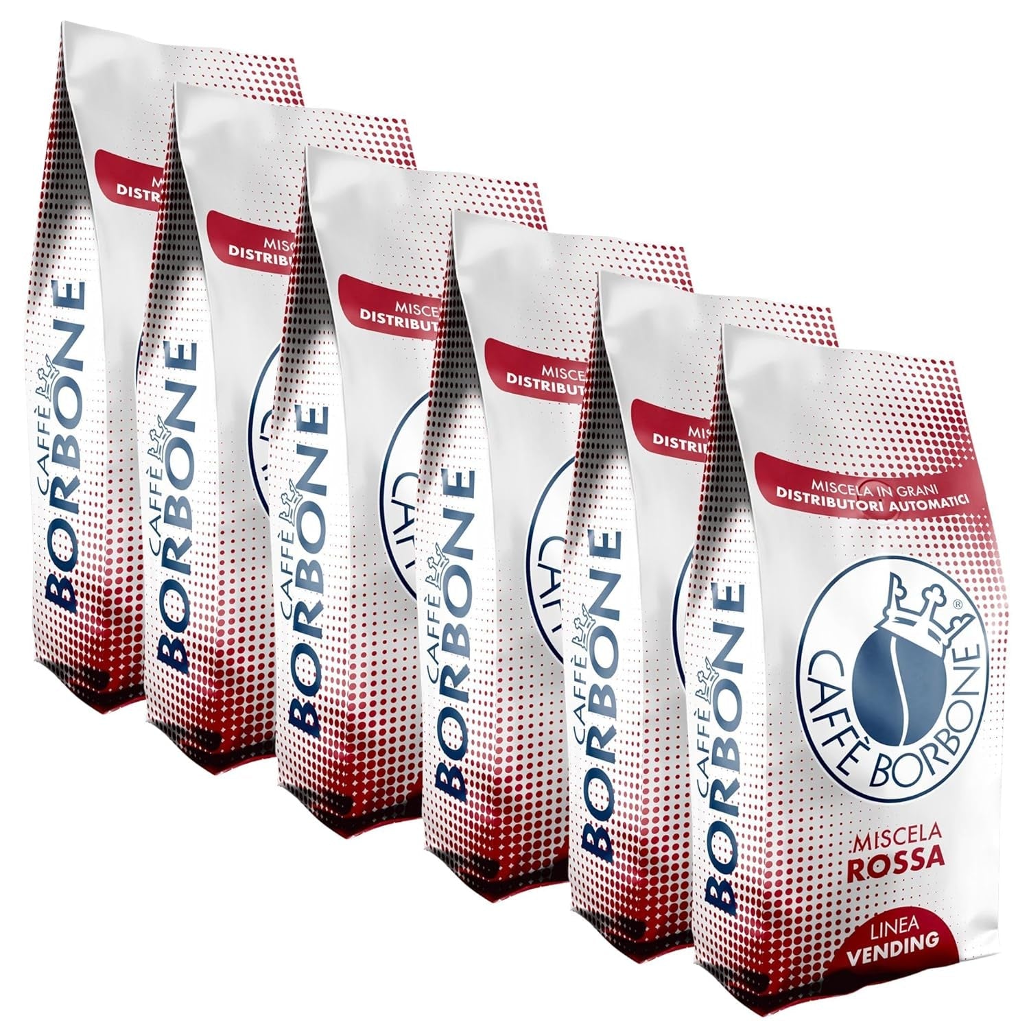 Koffiebonen RED Blend Caffè Borbone Vending 1 kg x 6