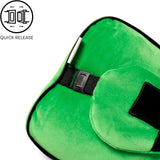 Puckator Relaxeazzz Minecraft Creeper Pluche Reiskussen en Oogmasker Hoofdsteun Slaapkussen Nekkussen Reiskussen Slaapmasker Kinderen en volwassenen voor reizen Auto Trein Vliegtuigaccessoires Reiskussens Naty Shop