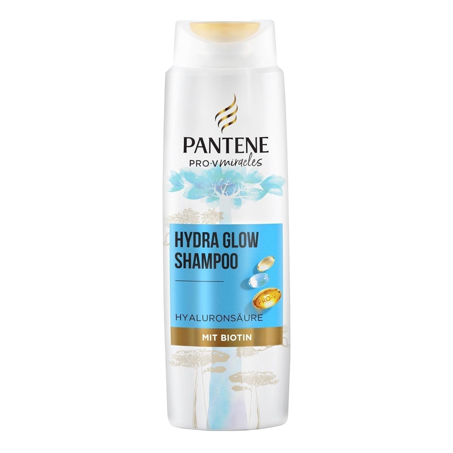 Pantene Pro-V Hydra Glow Hydraterende Shampoo met Biotine voor Droog, Beschadigd Haar Pantene Douche en Bad 250ml