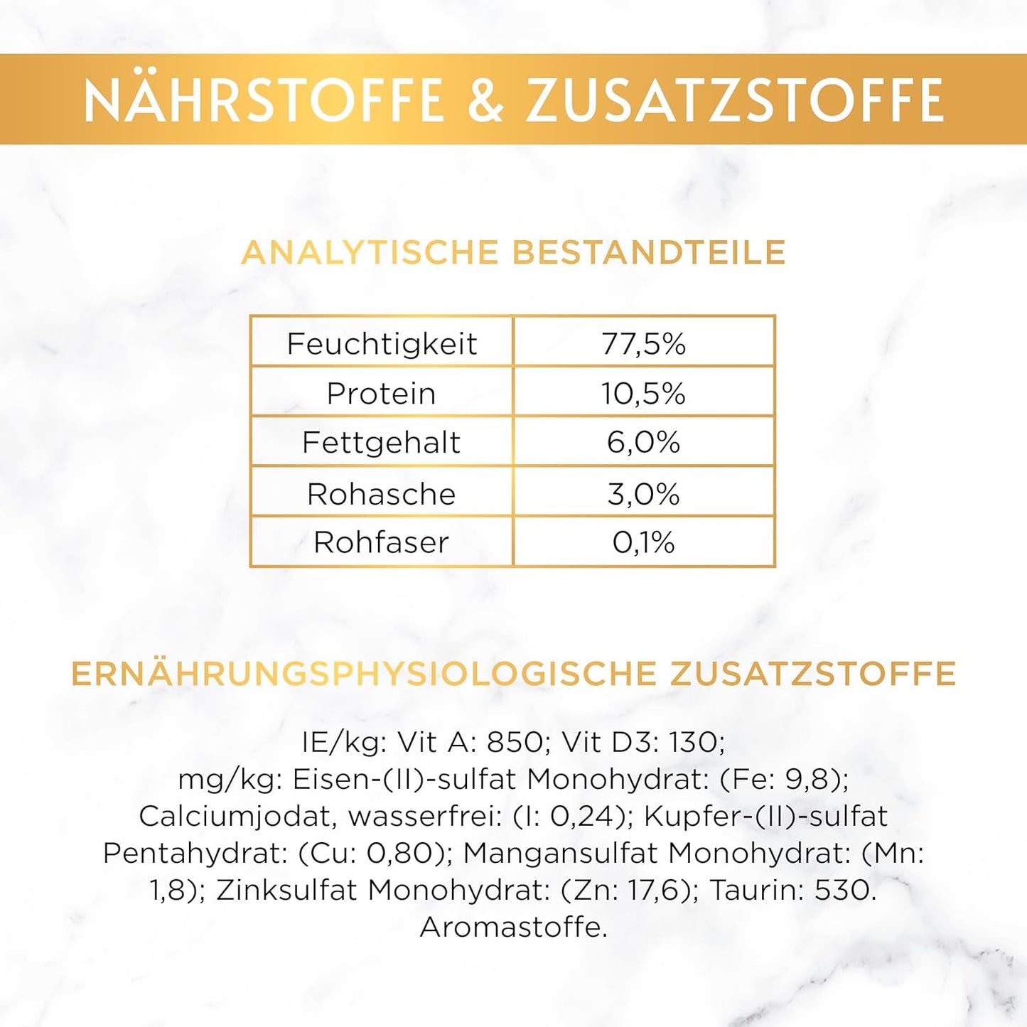 Gourmet Gold Fine Paste Katzenfutter nass, met Huhn, 12er-pakket (12 x 85 g)
