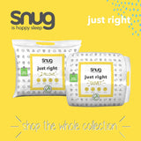 Just Right Snug dekbed, 10,5 tog, holle vezel, wit, tweepersoonsbed Dekbedden en dekbedden Naty Shop
