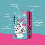 Cupper biologische witte thee, framboos, 20 zakjes, 34 g (pak van 4)