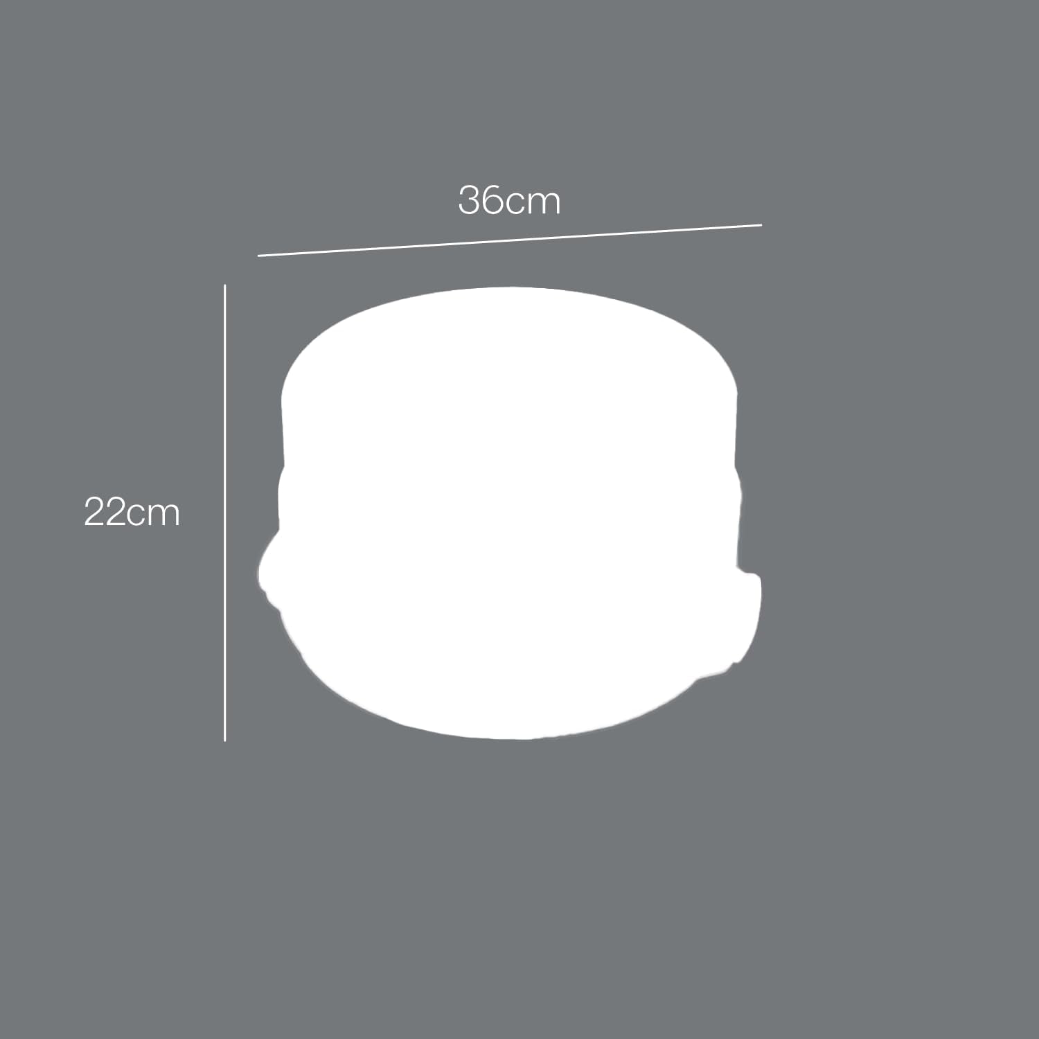 Metaltex taartvorm, in hoogte verstelbaar, polypropyleen, wit/transparant, ⌀ 30 cm, in hoogte verstelbaar 8 en 15 cm Voedselbewaardozen Naty Shop
