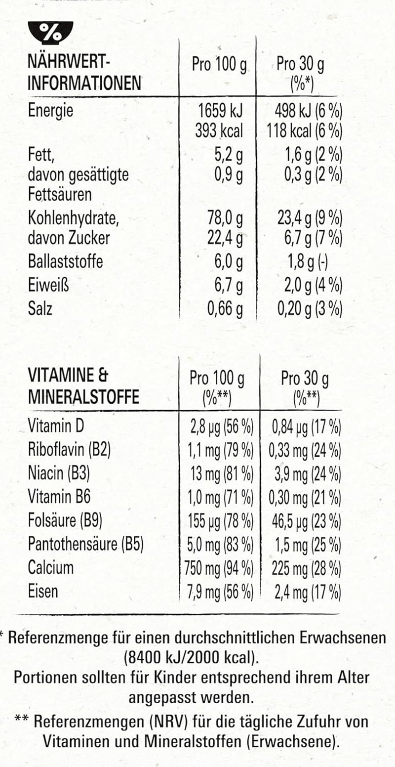 Nestlé Cookie Crisp (+20%), volkoren ontbijtkoekgranen voor kinderen, verpakking van 1 (1x450g)
