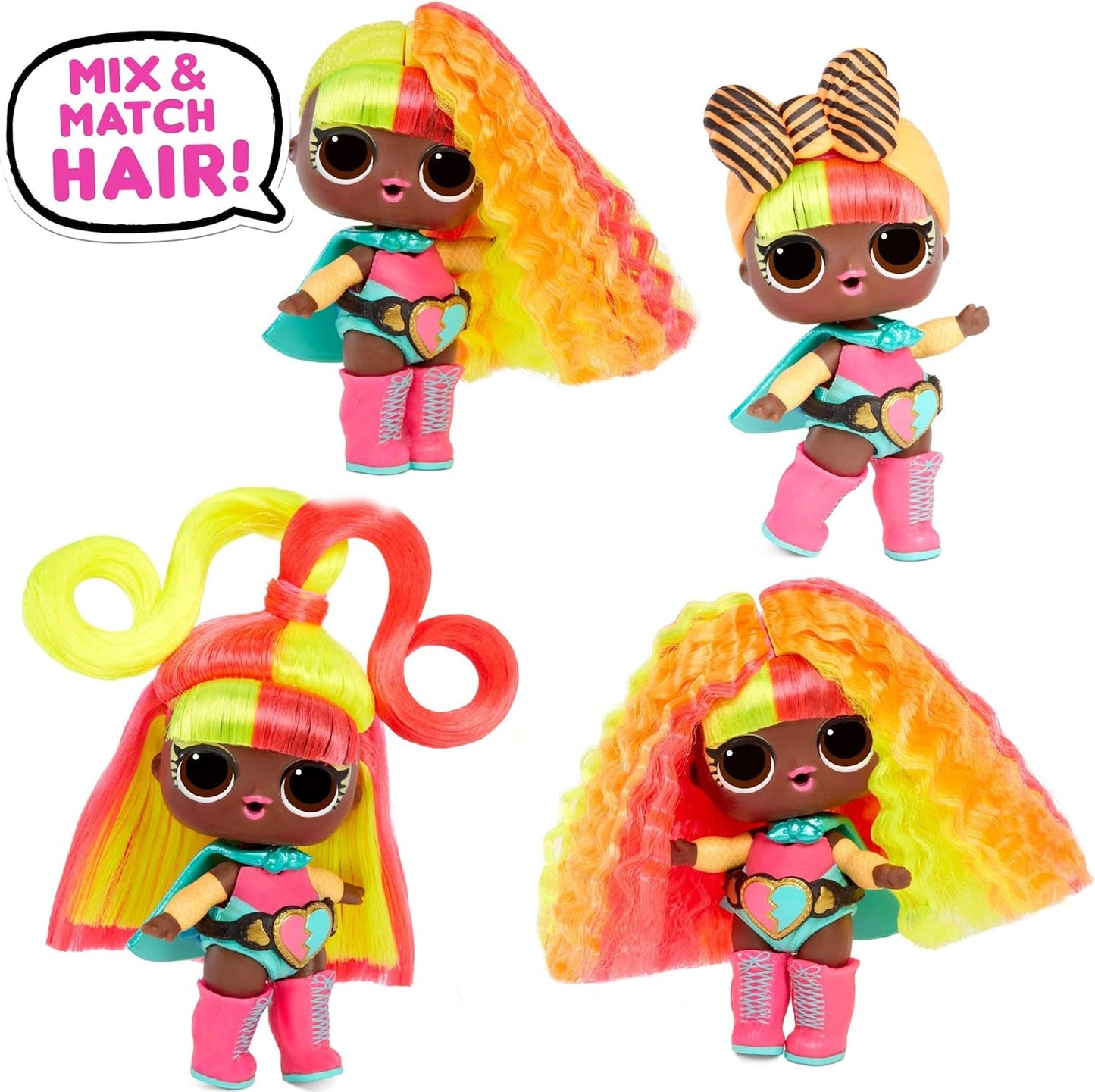 LOL Surprise verzamelpoppen voor meisjes - Met 15 verschillende verrassingen en kapsels - #Hairvibes Dolls