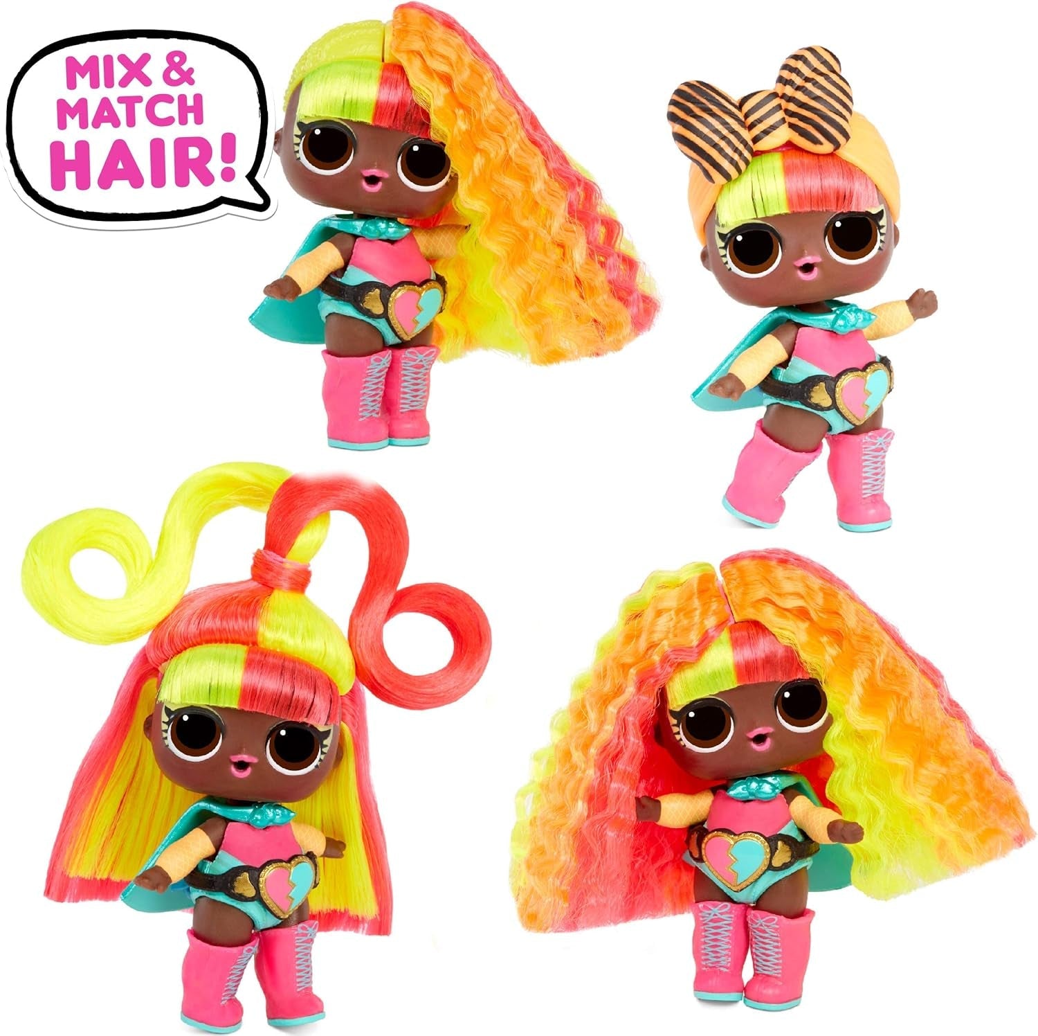 LOL Surprise verzamelpoppen voor meisjes - Met 15 verschillende verrassingen en kapsels - #Hairvibes Dolls