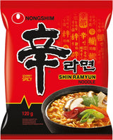 NONGSHIM - Shin Ramyun instantnoedels - 6 x 120 gr - Multiverpakking