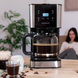 Espresso met filter Cecotec Coffee 66 Drop and Touch, vermogen 950 W, 1,5 L, 12 kopjes, touchscreen, glazen karaf, 24-uurs timer, 6 schakelaars, herbruikbaar gaasfilter
