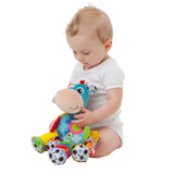 Playgro Clip Clop Sensory Garden Activity Gift Pack - Sensory Garden Toy voor baby's vanaf 0 maanden - Interactief speelgoed met rammelaars, bijtring en kinderwagen Friend - 4 stuks