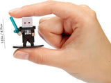 Jada Toys - Minecraft Blind Pack Nanofigs, Wave 2, Minecraft Legends Nano Metal verzamelfiguur, verschillende modellen, 4 cm, leeftijd 3+, zwarte actiefiguren Naty Shop