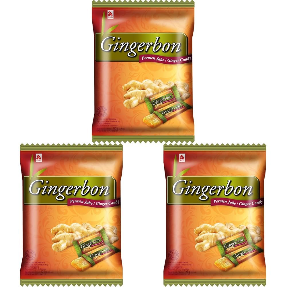 Gembersnoepjes - (1 x 125 g) (pak van 3)
