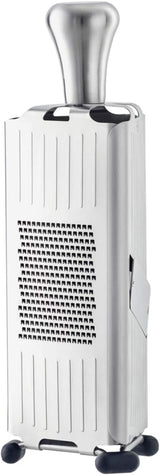 RÖSLE gourmetschaaf Hoogwaardige snijmachine voor truffels, fijne champignons, Parmezaanse kaas, radijsjes, dunne plakjes, roestvrij staal 18/10 Dunschiller RÖSLE Multifunctionele rasp