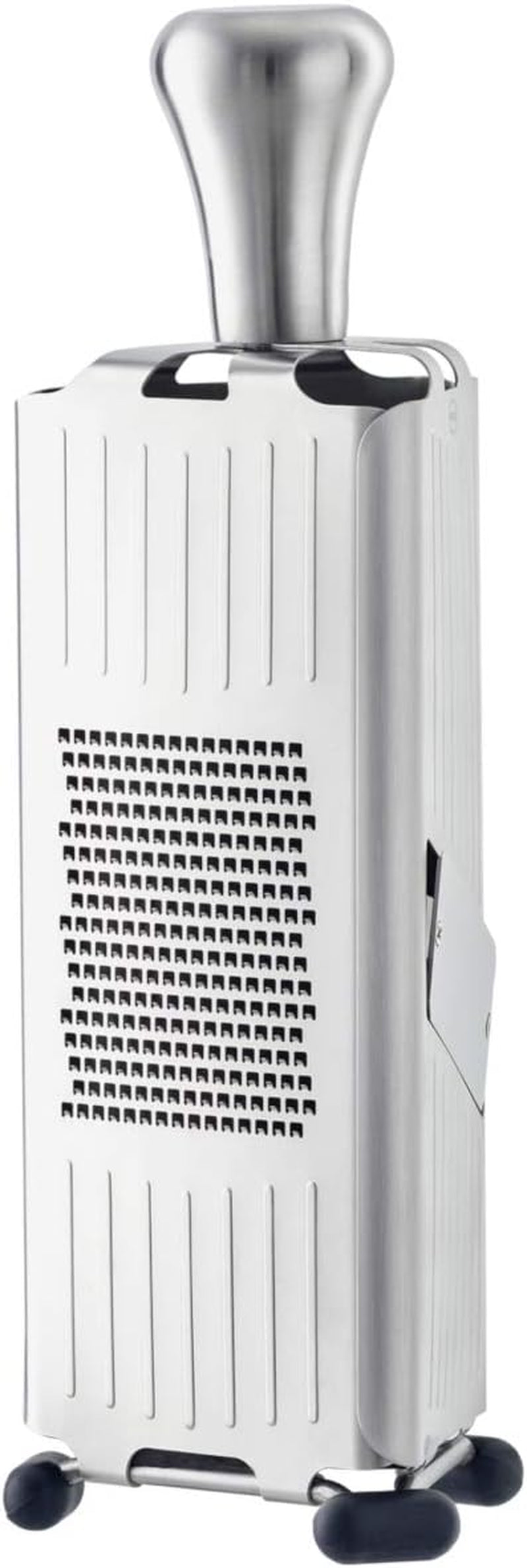 RÖSLE gourmetschaaf Hoogwaardige snijmachine voor truffels, fijne champignons, Parmezaanse kaas, radijsjes, dunne plakjes, roestvrij staal 18/10 Dunschiller RÖSLE Multifunctionele rasp