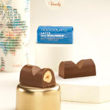 Venchi - Chocoladerepen met melk en hazelnoten - 70% suiker - Pralines met hele hazelnoten BGA Piemonte, 1 kg - Glutenvrij