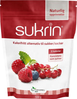 Sukrin Erythritol, natuurlijk alternatief voor suiker zonder calorieën, 1 pakje, 500 gram Zoetstoffen Naty Shop