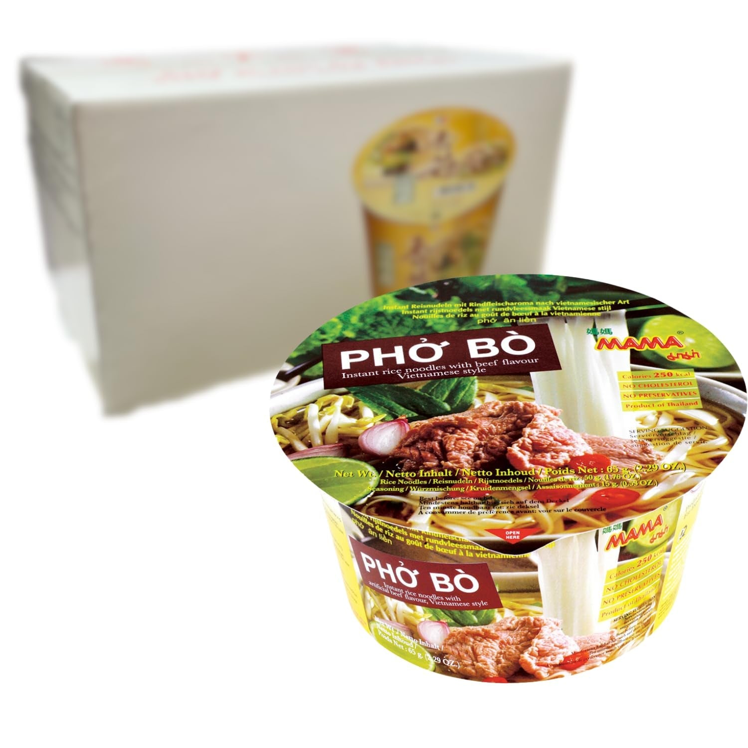 MAMA - Pho Ga Instant Rijstnoedelkom - (1 x 65 g)