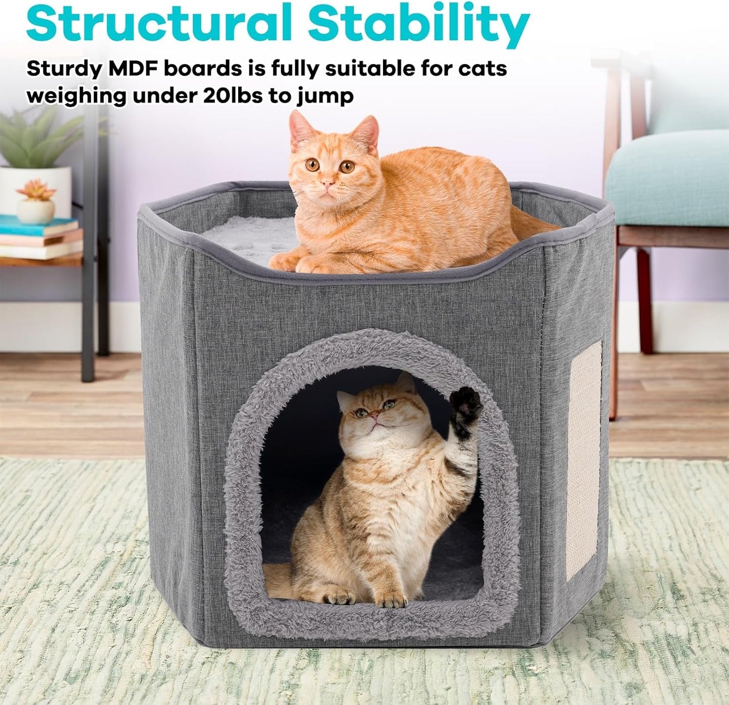 Dekens en meubels, Huisdieren, Grotten & Huizen, Katten, Kattenbedden, Katten - bedden, matrassen