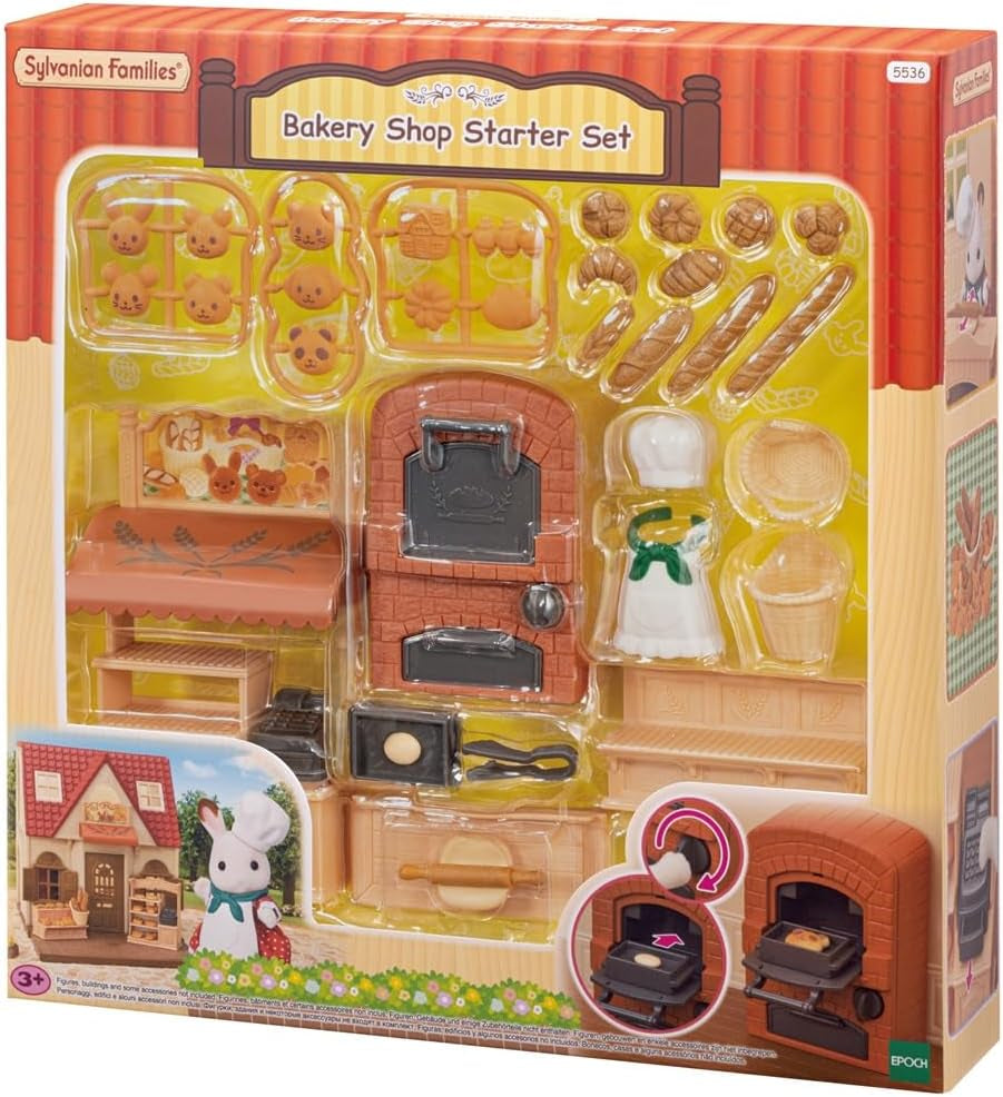 Sylvanian Families 5536 Poppenhuisbakkerijset - Poppenhuisspeelset