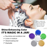 Groene Tijdelijke Haarverf, Styling Haarkleur voor Mannen Vrouwen, Natuurlijke Haarpommade, Haarverf Wax voor Feest, Cosplay & Halloween, Kerstmis, Crème Tijdelijke Haarverf (100g, Groen) Naty Shop Haarverf