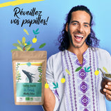 ORIGEENS BIO YERBA MATE MET MUNT EN CITROEN 200 G - Versheid I Ongebrande Bio Yerba Mate, bladeren, zonder stengels en stof
