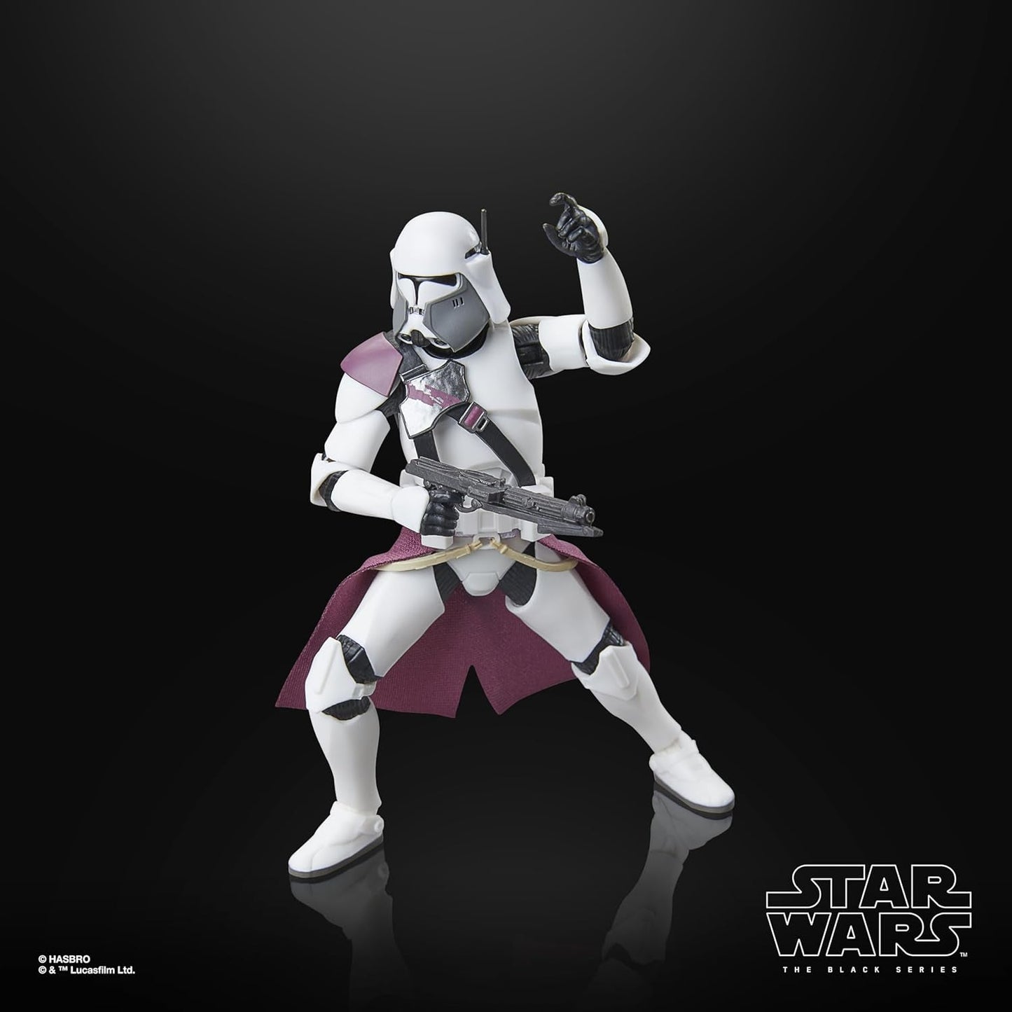 Star Wars Black Series Clone Commander Bacara, Star Wars: Ahsoka Premium verzamelfiguur (15 cm) Actiefiguren Naty Shop
