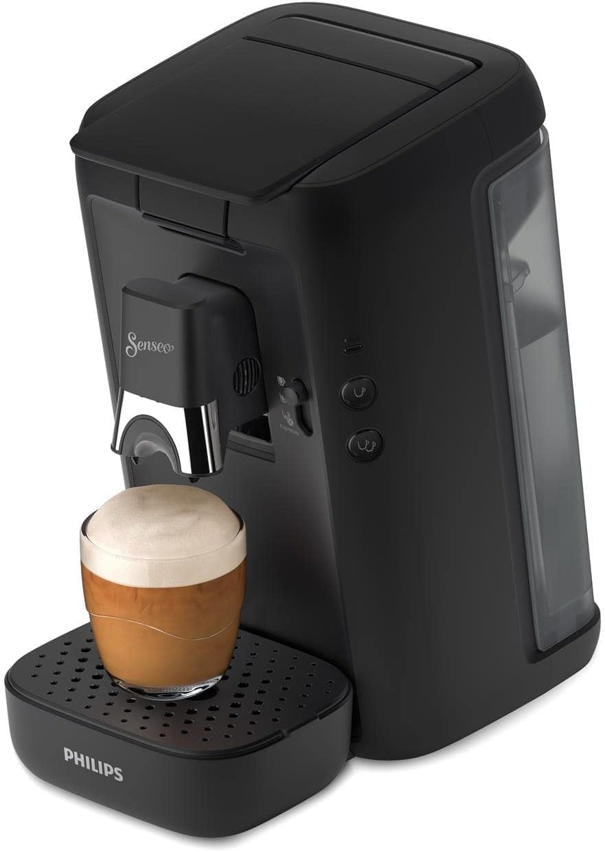 PHILIPS Senseo Maestro Capsule-espressomachine - Intense Plus-technologie, hoogwaardige espresso, ecologisch ontwerp, waterreservoir van 1,2 liter, memofunctie, ontkalkingsindicator (CSA260/60)