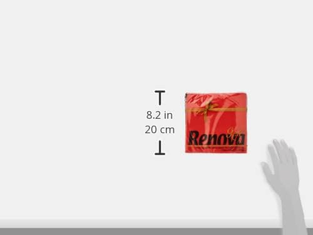 Renova roodgouden papieren servetten - 40 servetten