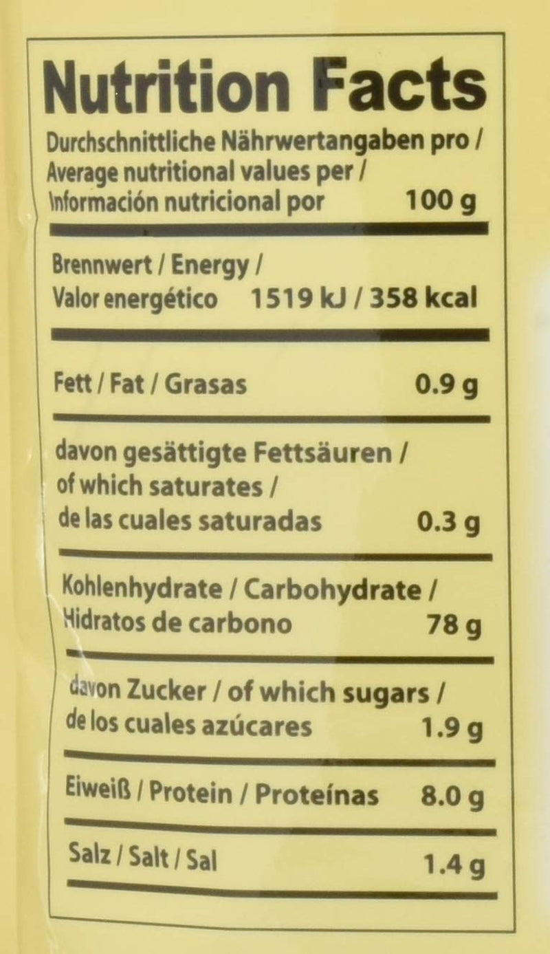 Backmischung Für Tempura Gerichte, 5Er Pack (5 X 1 Kg) Mengsel voor bakken en koken Naty Shop