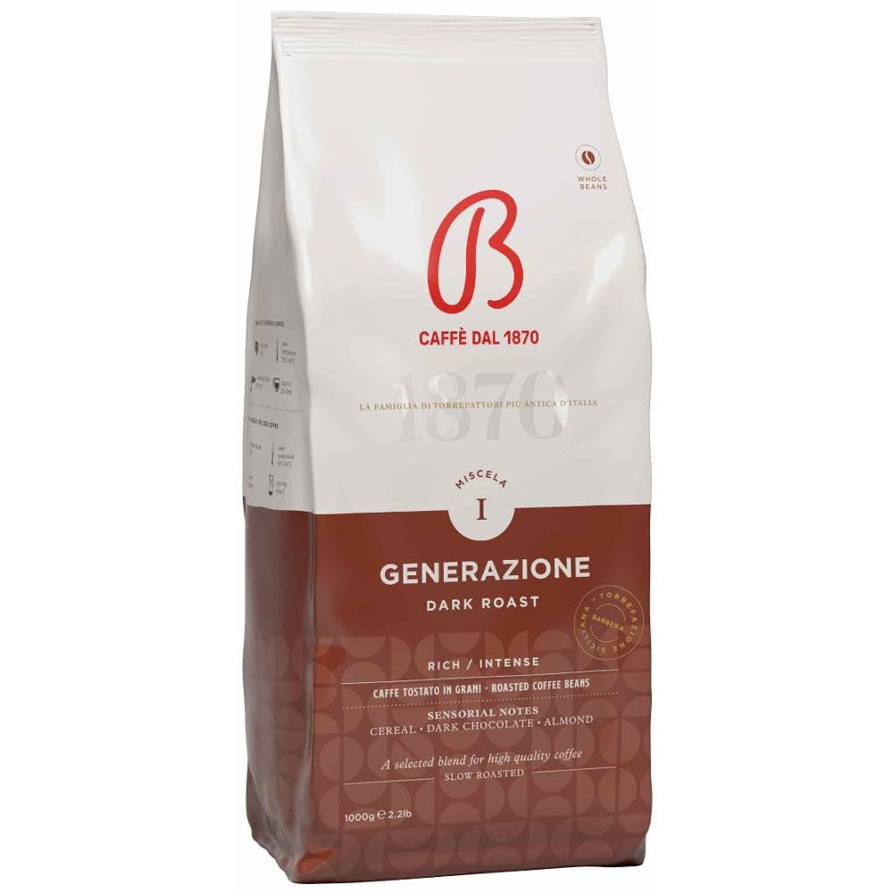 Koffie - Blend in bonen - Prima Generazione - Intensief beperkt - Kg.1