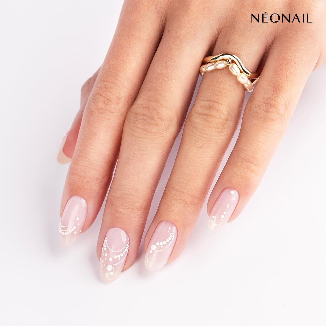NÉONAIL Nagelstickers 3D - 61 Muster - Nail Charms - Nägel Selber Machen - Nails - Nageldesign - Accessoires - Nailart - Nail Art Zubehör - Nagel Deko - Nagelschmuck - Decoratie Nageldesign - Weiß