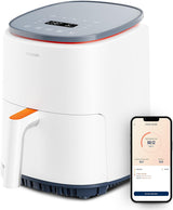 COSORI Heteluchtfriteuse Airfryer, 12-in-1 Luchtfriteuse XXL 6,2L, Heteluchtfriteuse met kijkvenster en roerherinnering, 80 recepten Huishoudelijke apparaten Naty Shop Pearl White 3,8L Compact