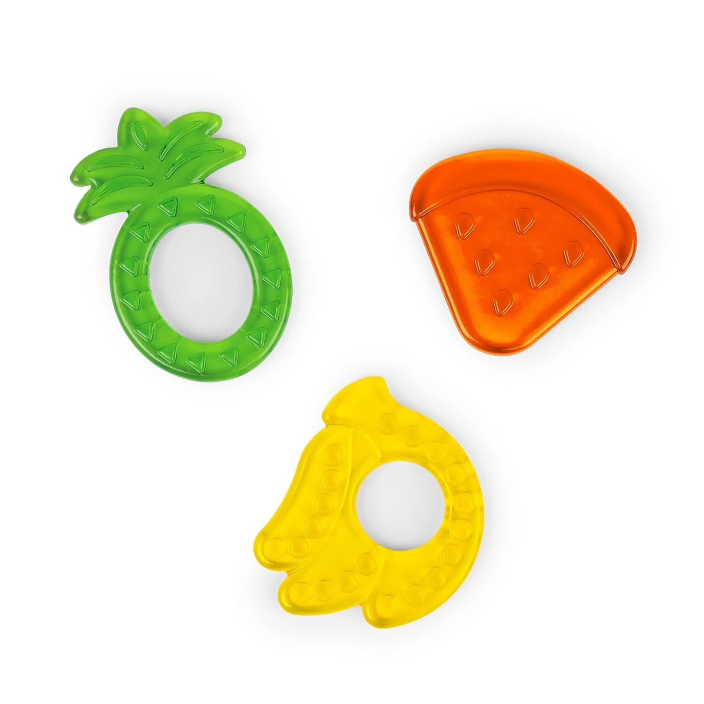 Bright Starts Juicy Chews, 3 BPA-vrije bijtringen, voor alle baby's vanaf 3 maanden