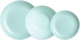 Pampille Turquoise Opal serviesset, 18-delig - 6 personen, turkoois