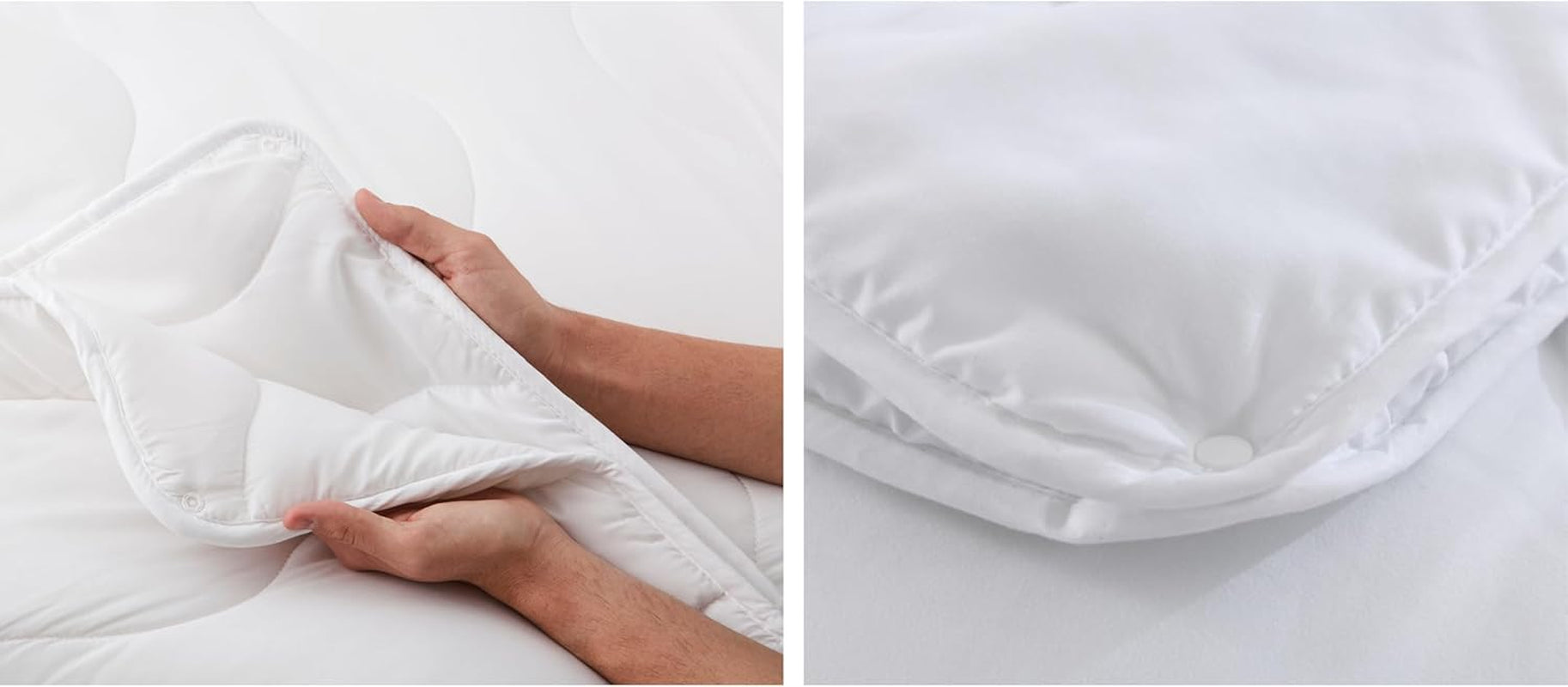 Degrees Home - 4 Estaciones - Noordse quilt, 180 cm, 2 quilts. Winter: vezels 270 G/M2; Zomer 170 Gr/M2-260X240 Cm Dekbedden en dekbedden Naty Shop