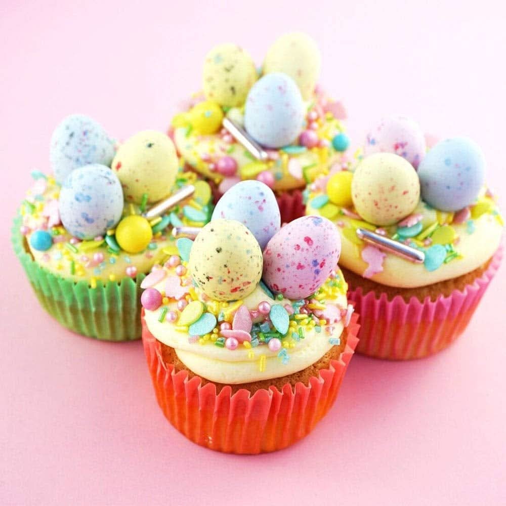 Super Sprinkles, Hoppladihopp, Sprinkles met paasmotieven, 90 gram Naty Shop